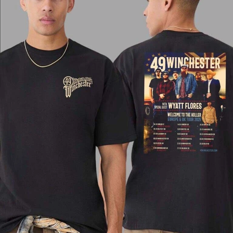 Winchester Band Welcome To The Holler Europe And Uk Tour 2025 T-Shirt