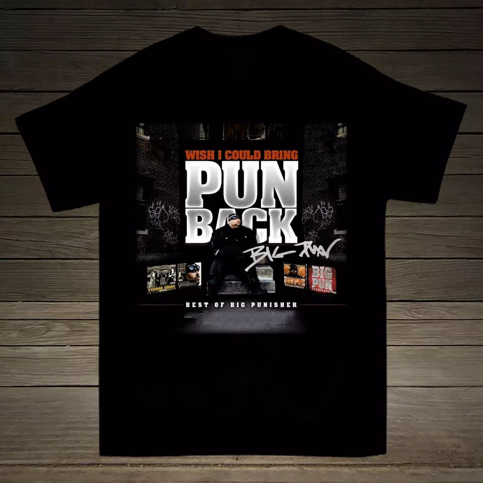 Big Pun Singer Cotton Gift For Fan Black All Size T-Shirt