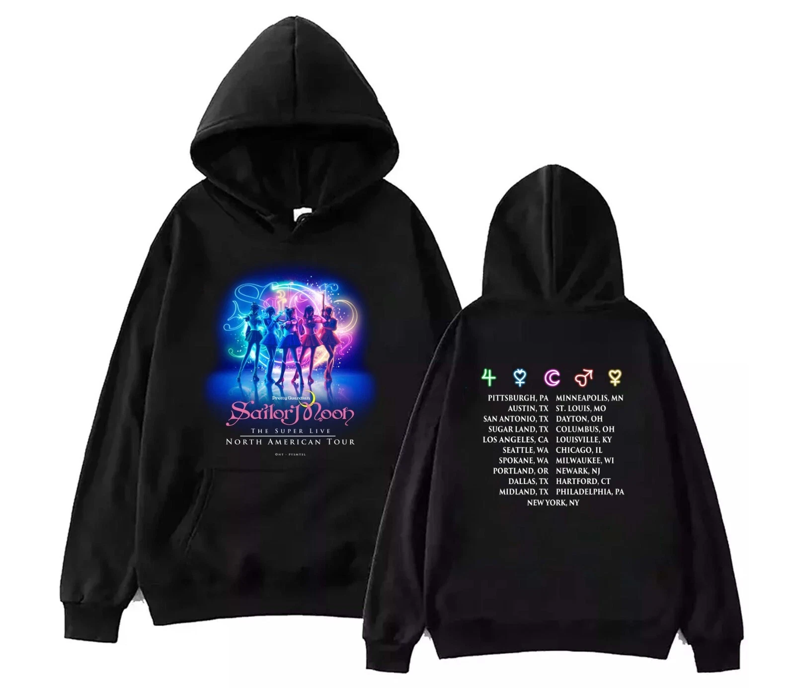 The Sailor Guardians 2025 In Pretty Guardian Sailor Moon The Super Live Hoodie