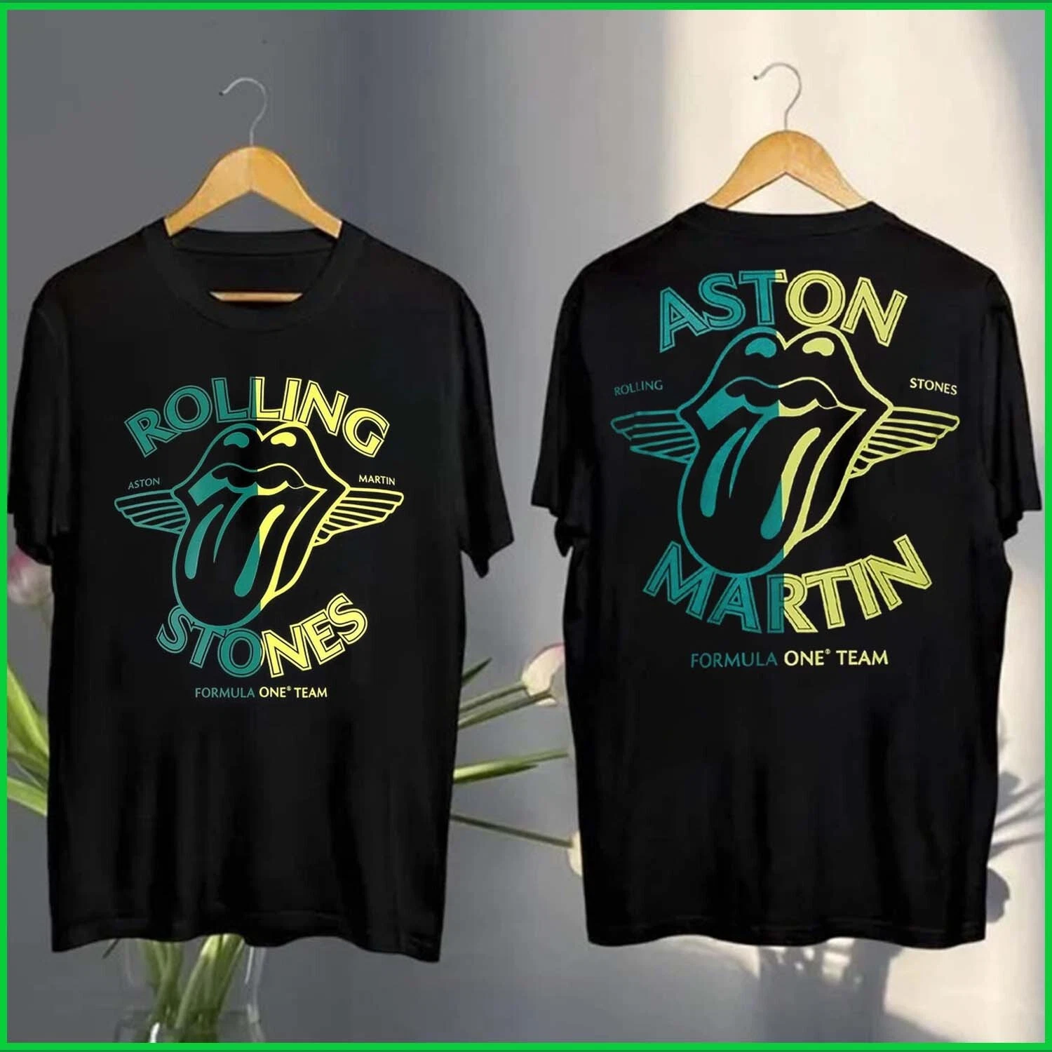 Aston Martin F1 Team X The Rolling Stones Limited Edition T-Shirt