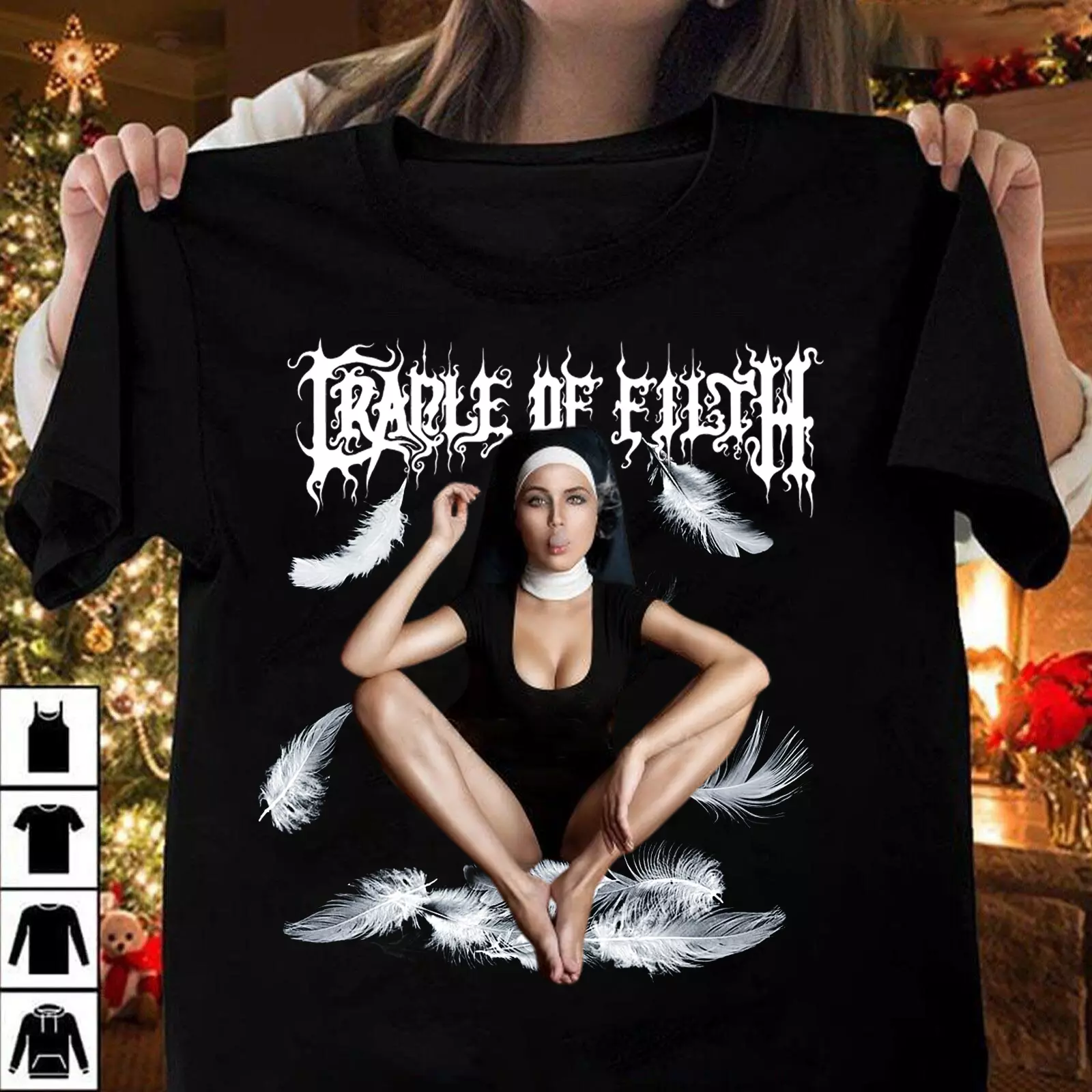 Rare Cradle Of Filth Band Short Sleeve Gift For Fan T-Shirt