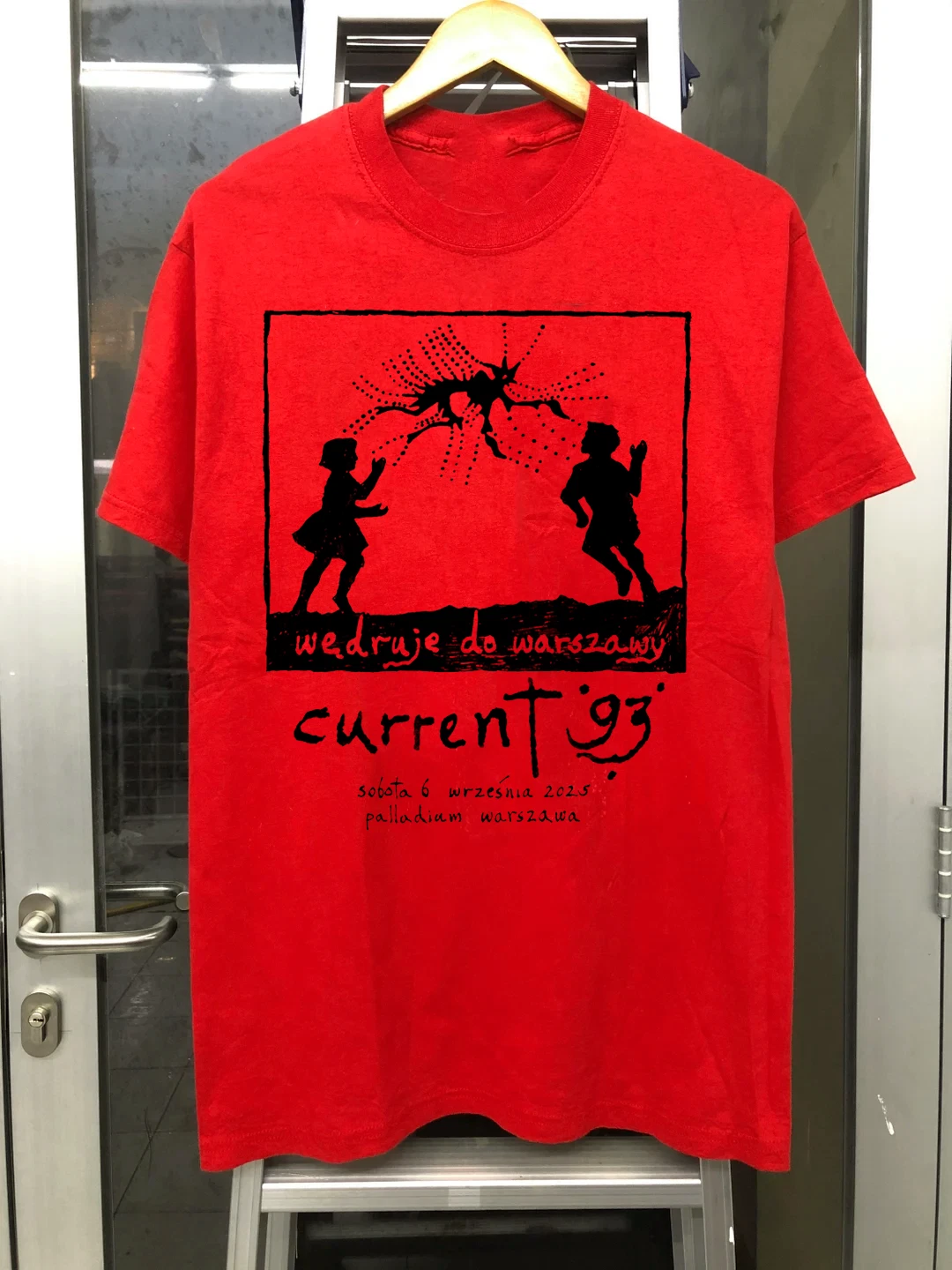 Current 93 Band Tour 2025 Gift For Fan Full Size Red T-Shi