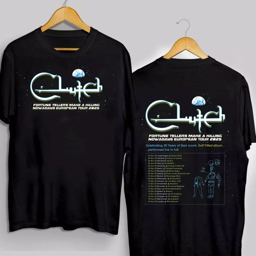 Clutch Band Tour 2025 Collection Band All Size T-Shirt