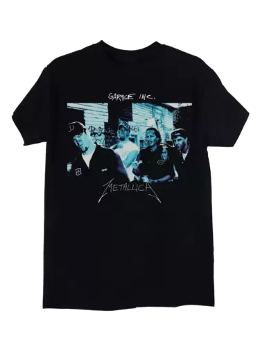 Metallica Garage Inc New Black T-Shirt
