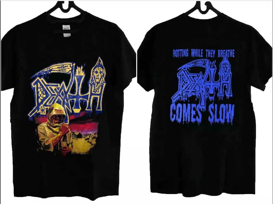 Death Leprosy T-Shirt Metal Hard Rock Size New Band Black