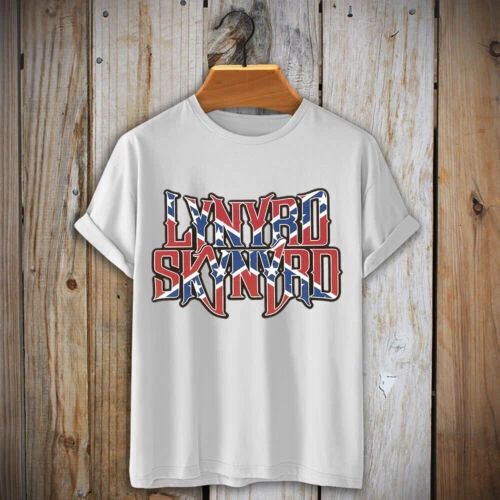 Lynyrd Skynyrd White Men Short Sleeve Shirt