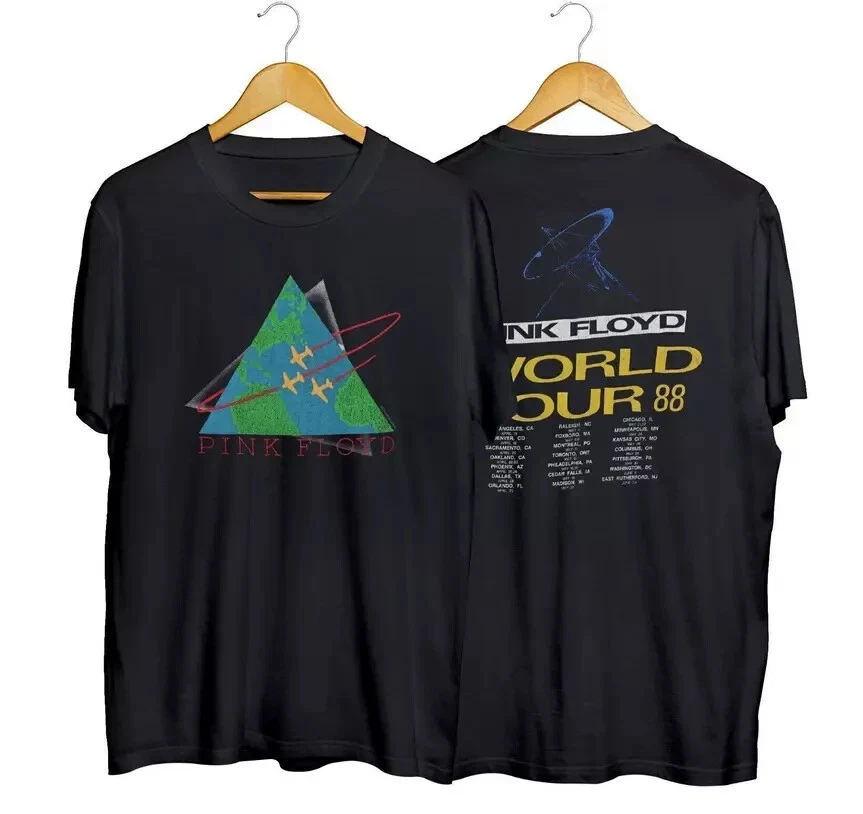 1988 Pink Floyd Momentary Lapse Of Reason World Tour Vintage Unisex T-Shirt