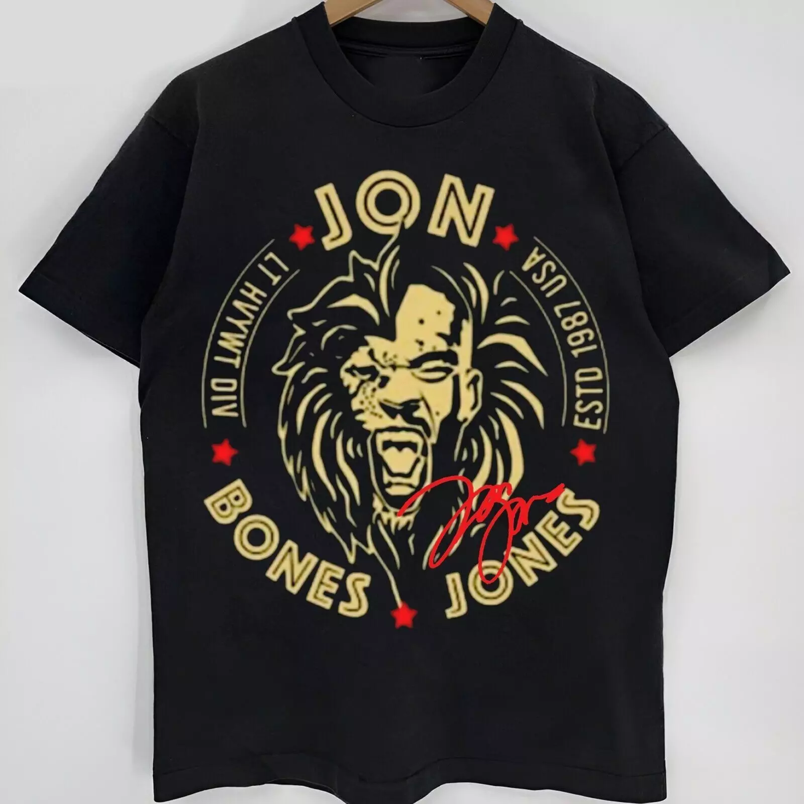 Jon Jones Shirt Classic Men All Size T-Shirt