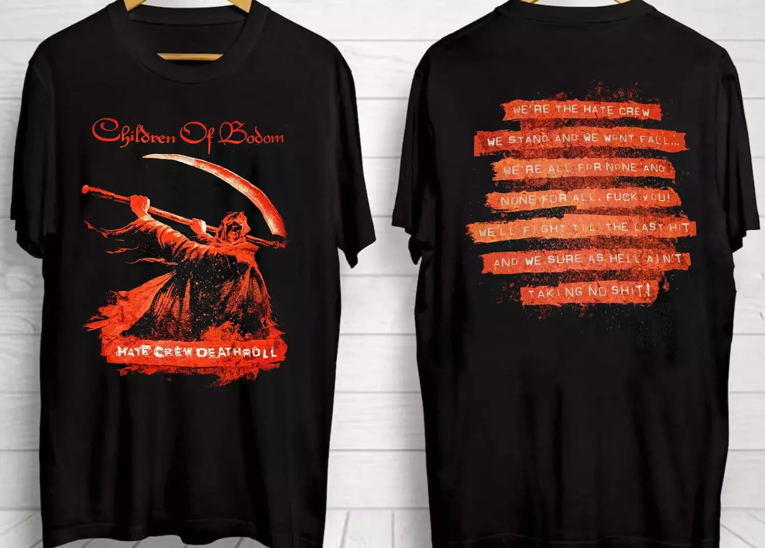 Children Of Bodom, Hate Crew Gift For Fan Black All Size Shirt