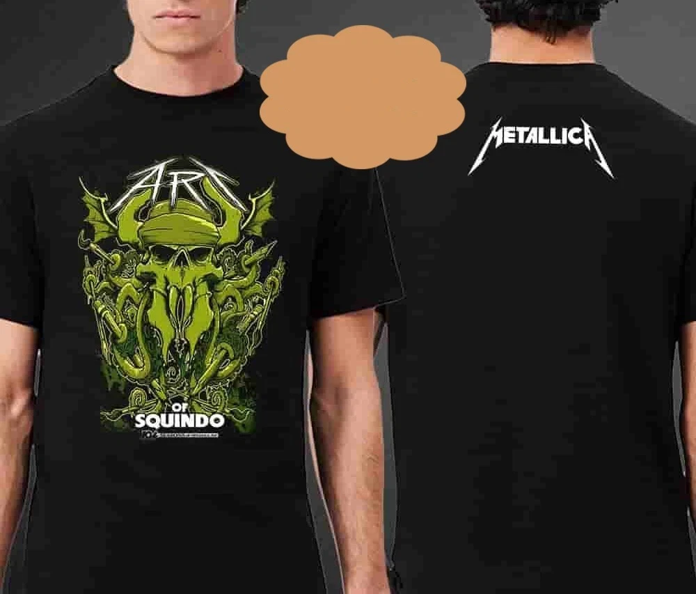 Metallica M72 North America Tour 2025 Art Of Squindo T-Shirt