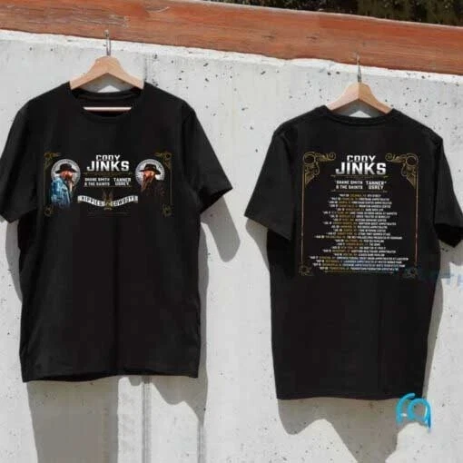 Cody Jinks The Hippies & Cowboys Tour 2025 Unisex T-Shirt T-Shirt Gift Fans