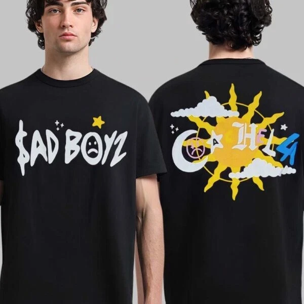 Rare  Sad Boyz Coachella 2025 Merch Unisex T-Shirt Reprint Fans Gift Size S-4Xl