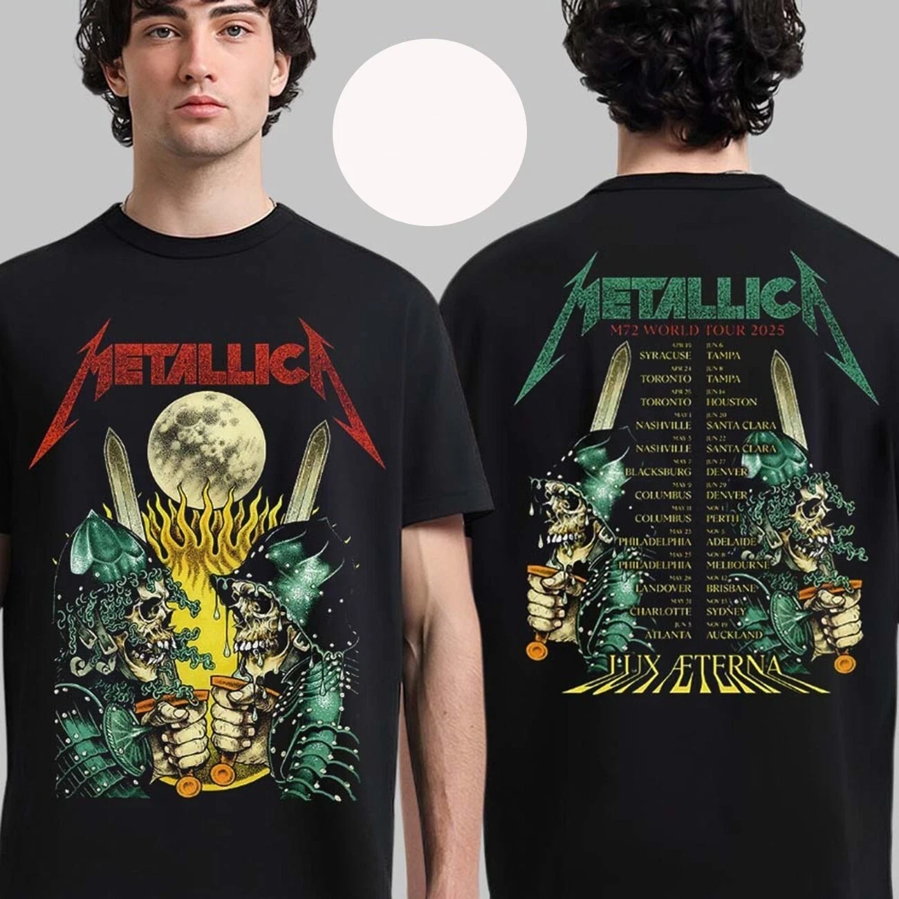 Metallica M72 World Tour 2025 Shirt, Shirt, Best Gift