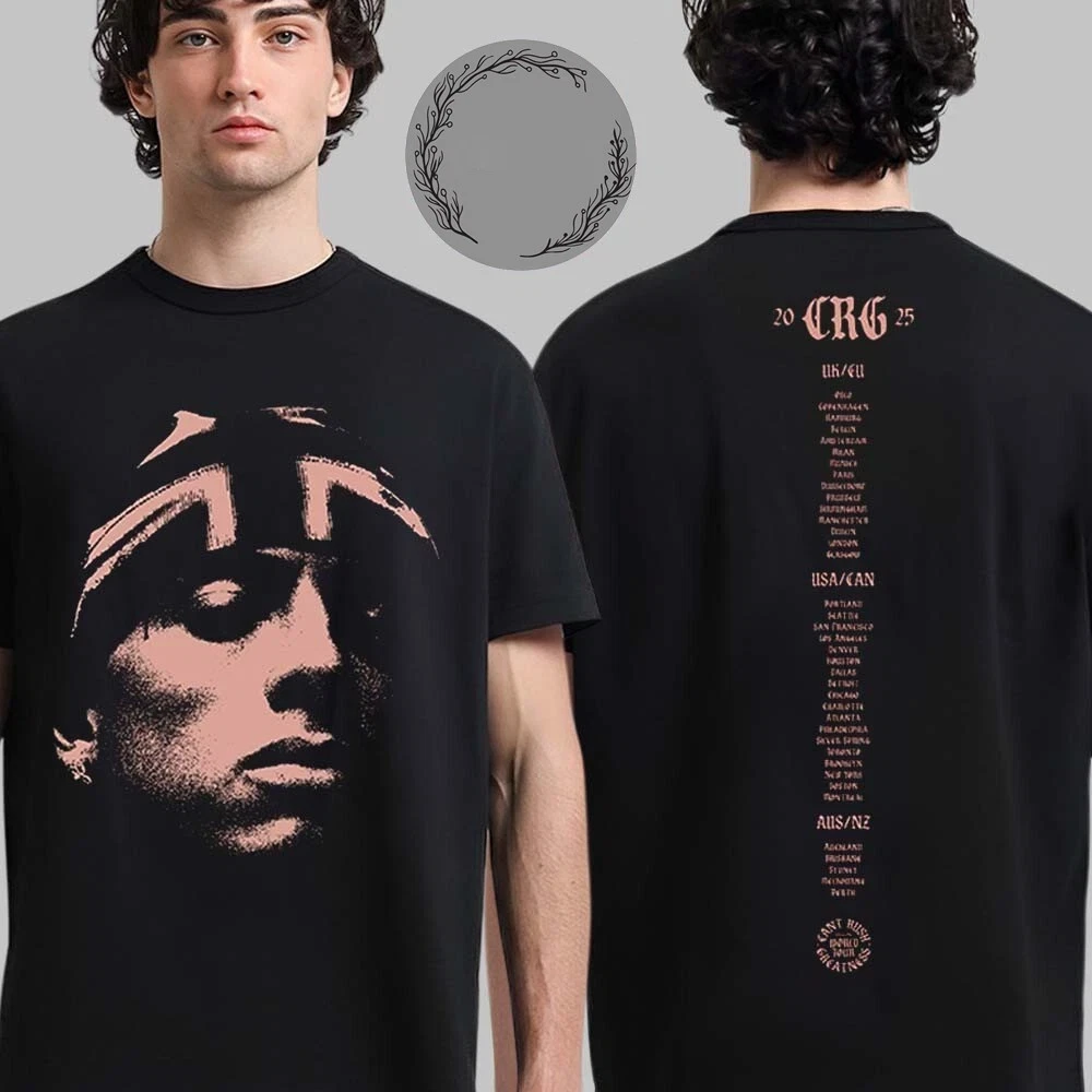Central Cee CanT Rush Greatness 2025 World Tour T-Shirt, 
