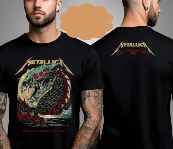 Metallica M72 Syracuse On April 19 2025 T-Shirt S95281