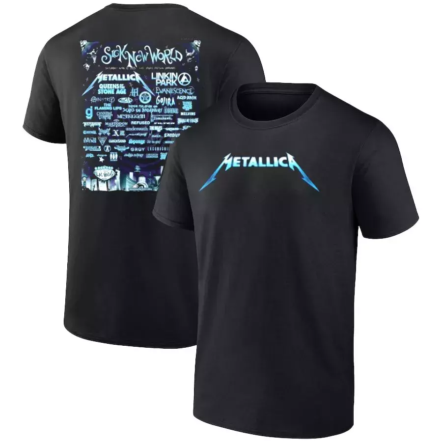 Metallica #M72 World Tour 2025 In Las Vegas On April T-Shirt Gift All Size