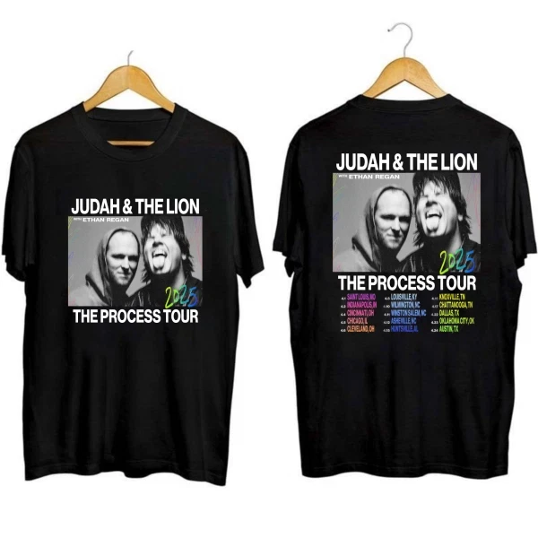 Rare  Judah And The Lion Tour 2025 White Shirt Fans Gift Size S-4Xl