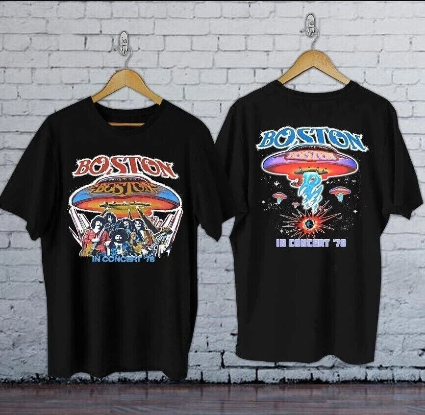 1978 Boston Vintage Rare Concert 70'S Tour Rock Tee T-Shirt