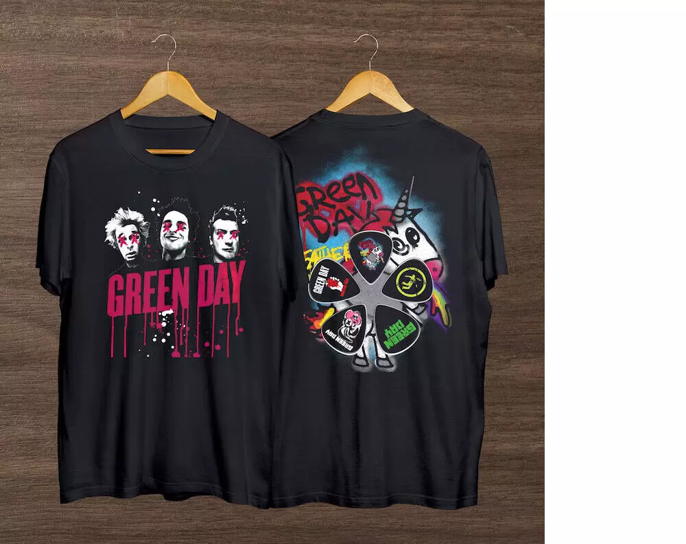 Green Day Music Concert Tour T-Shirt, Vintage Green Day T-Shirt