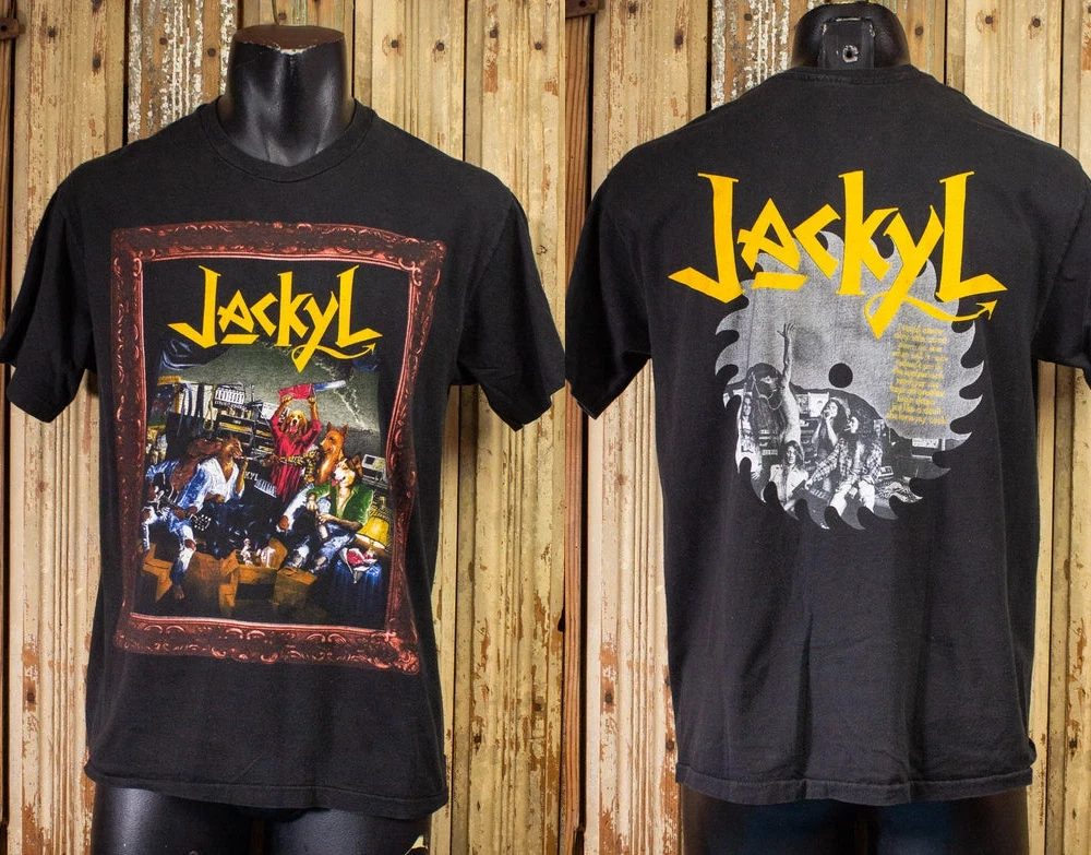 Vintage Jackyl Concert Shirt 1992 Black Shirt