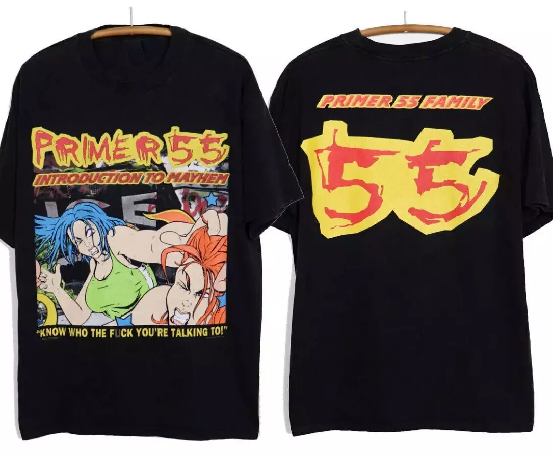 Vintage T-Shirt 2000 For Fan Primer 55-Double-Sided Shirt Size