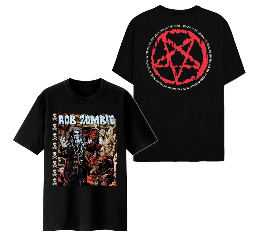 Vintage 1998 Rob Zombie Hellbilly Deluxe Tour Shirt