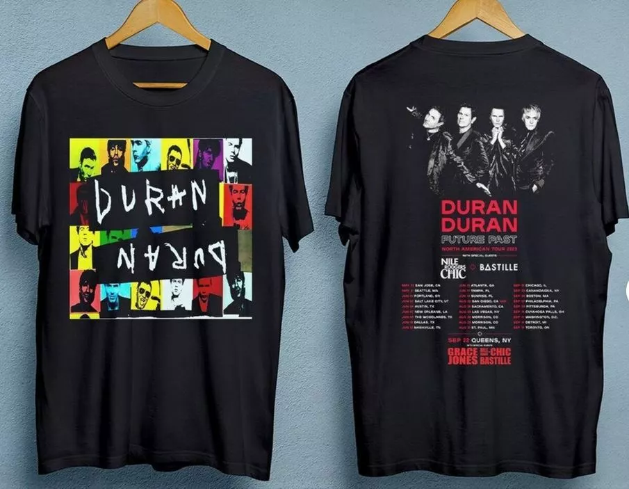 Vintage Duran Duran 2 Sides Shirt, Duran Duran Tour 2023 Shirt