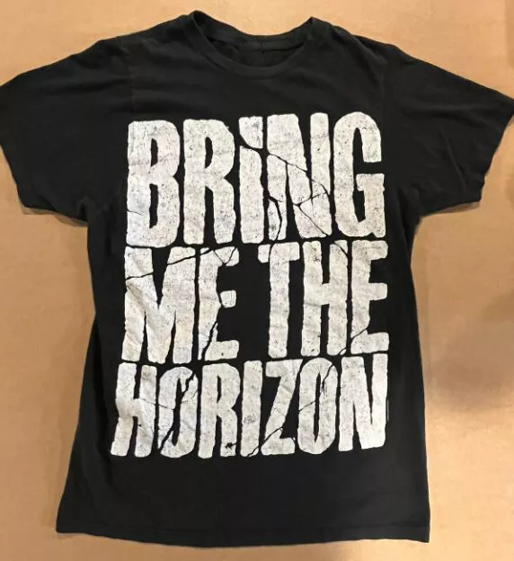 Tour Shirt Bring Me The Horizon Bmth Large Font Medium Vintage 00S