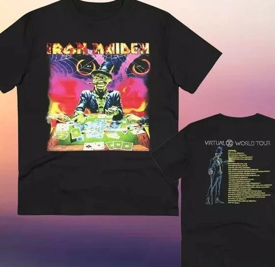 Vintage 1998 Iron Maiden Virtual Xi World Tour TShirt1