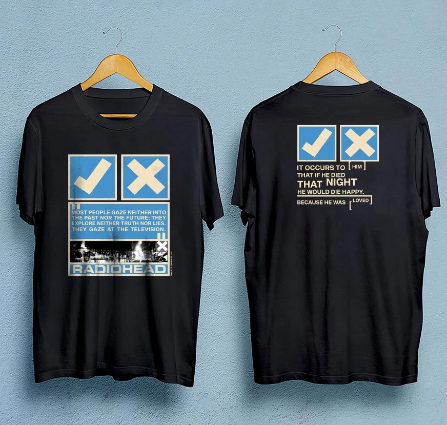 Vintage Radiohead Television Waste Products English Rock Band