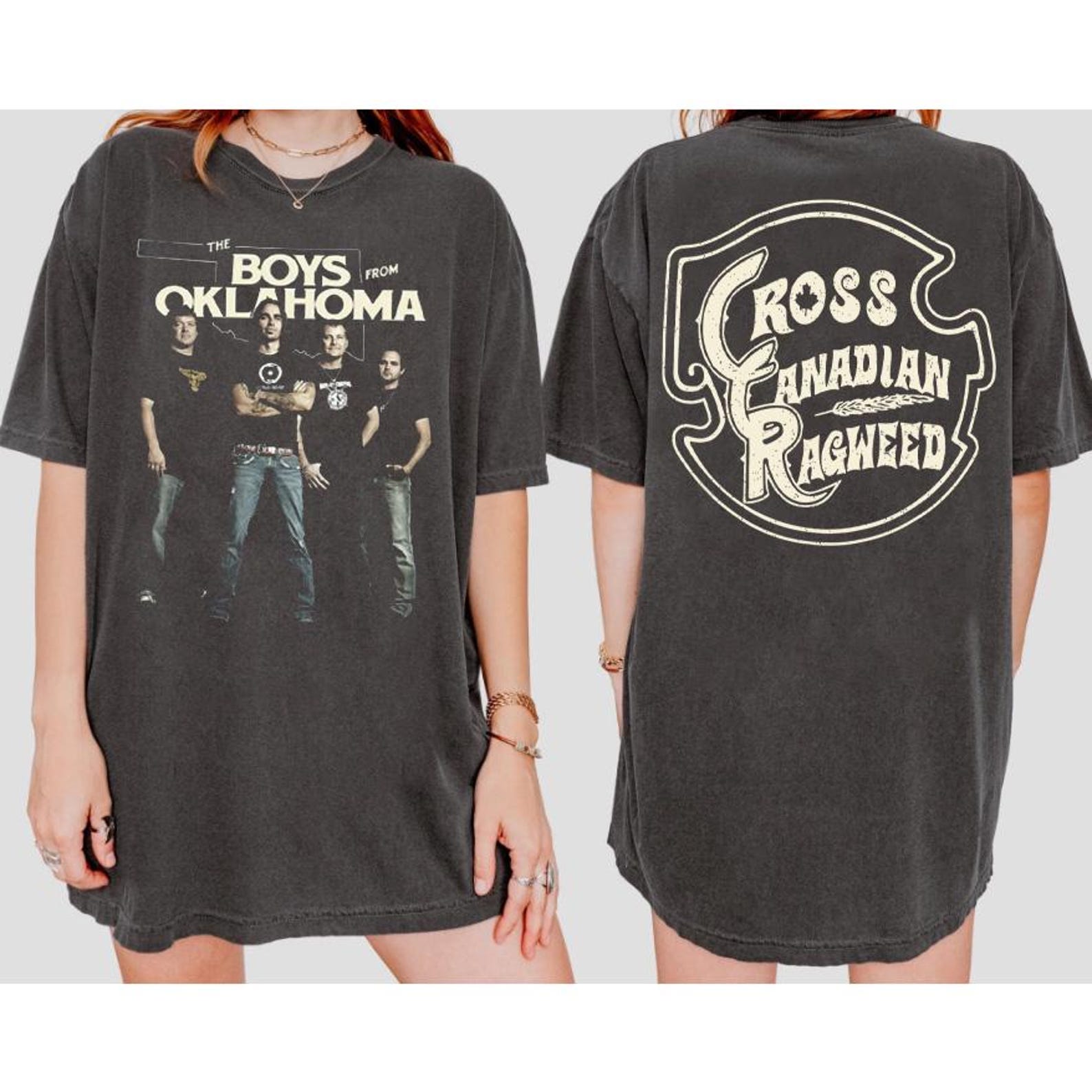 Cross Canadian Ragweed Vintage Shirt, Ragweed Concert 2025 Shirt, Boys From Oklahoma Shirt, Ragweed Tour Tee