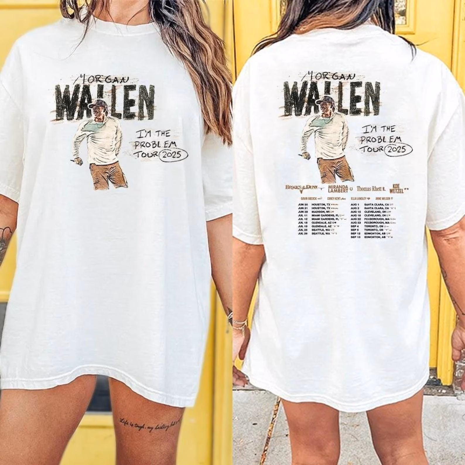 Morgan Western Shirt, Morgan I Am The Problem Tour 2025 Shirt, Cowboy Western Music ConcerShirt, Morgan Mallen Shirt