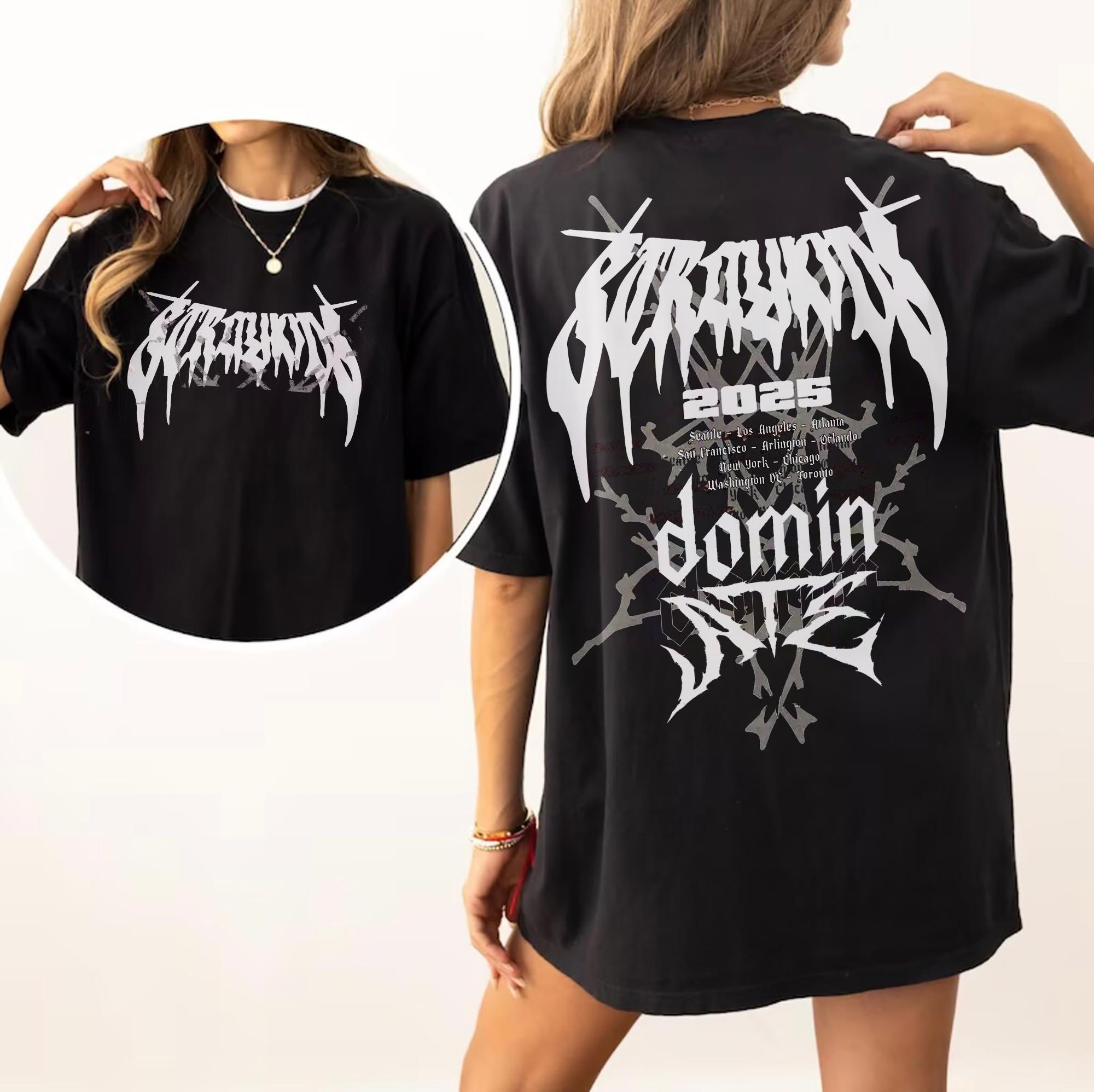 Stray Kids Domin Ate 2025 World Tour Shirt, Skz Fan Shirt, Straykids Ate World Tour Fan Shirt