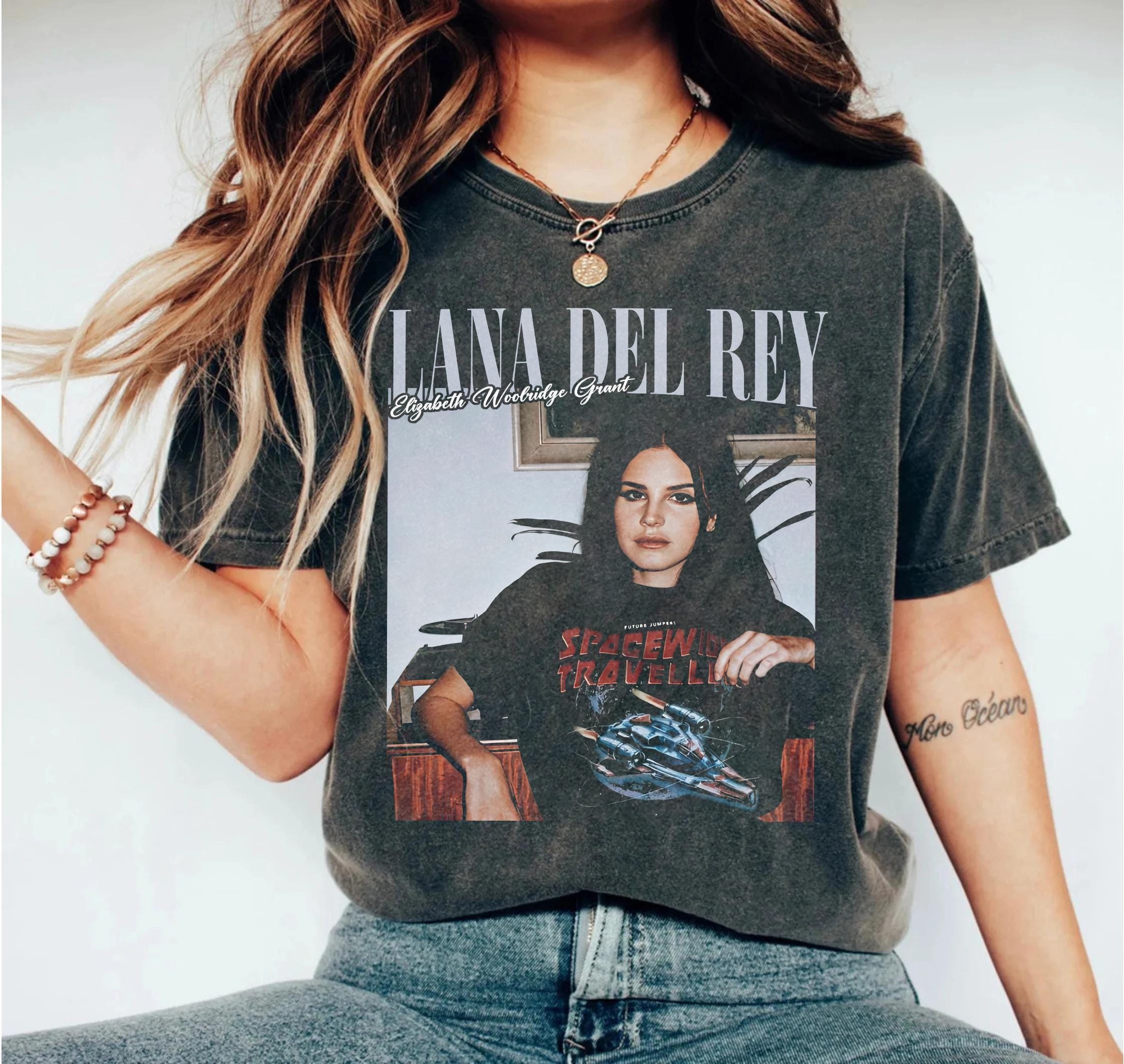 Retro 90S Lana Del Rey Music Lover Shirt, Lana Del Rey Tee Shirt, Lana Del Rey Graphic Tee