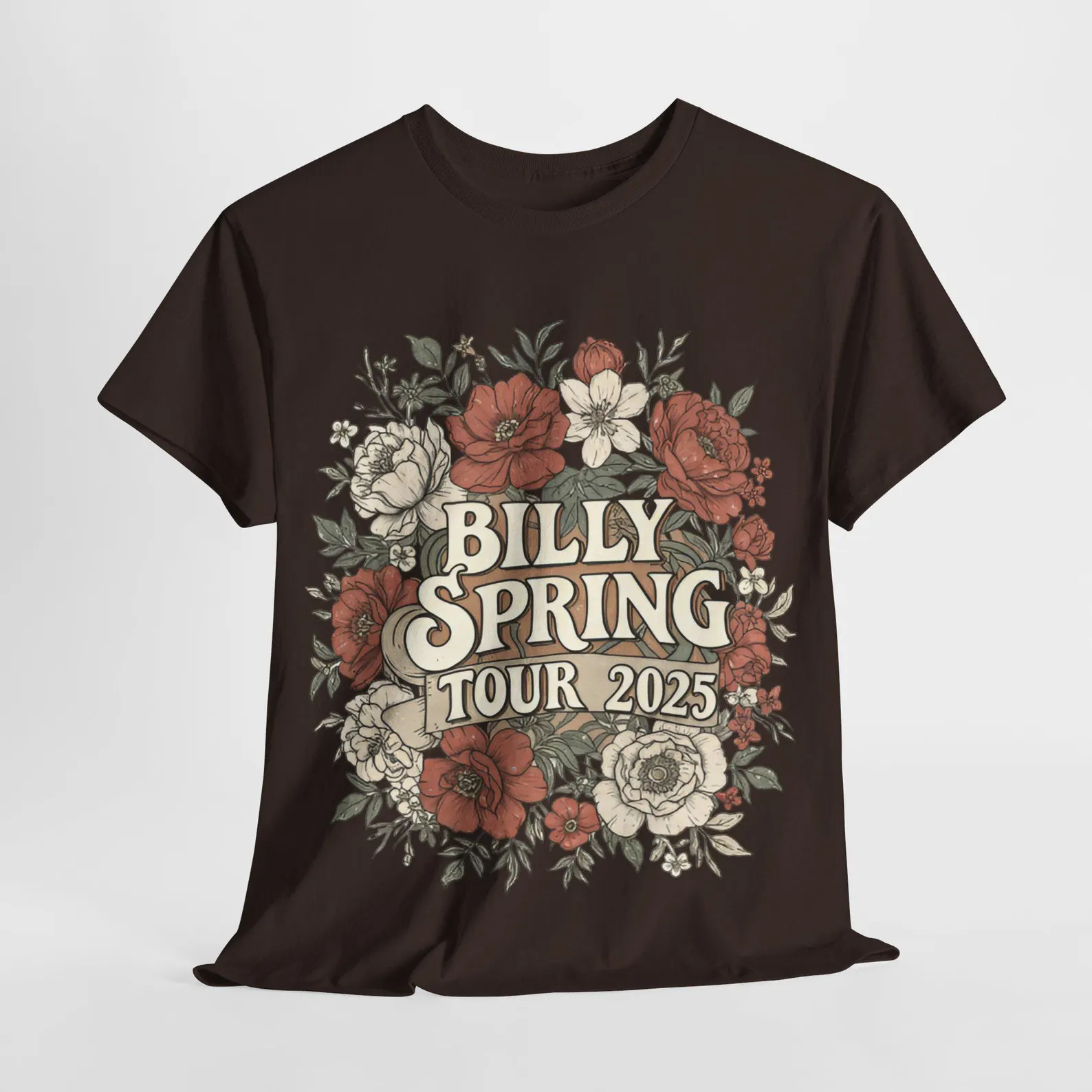 Billy Strings Spring Tour 2025 Unisex Tee, Concert Music Fan Gift, Vintage T-Shirt
