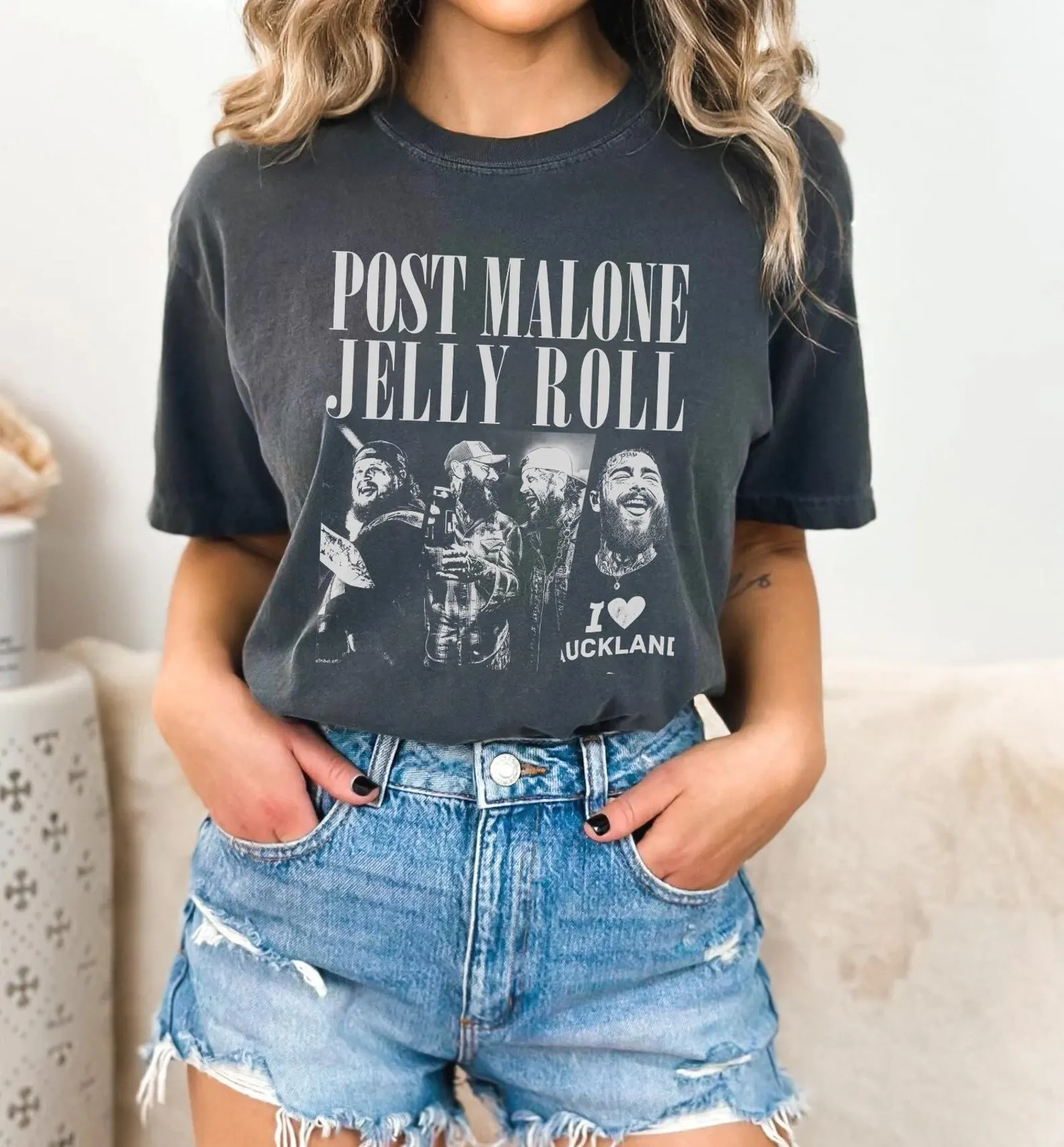 Post Malone Jelly Roll Concert Tour Shirt, Posty Beautifully Broken Rapper Tee Men Women Posty Tour Shirt Concert Tour Tee, Jelly Roll Shirt