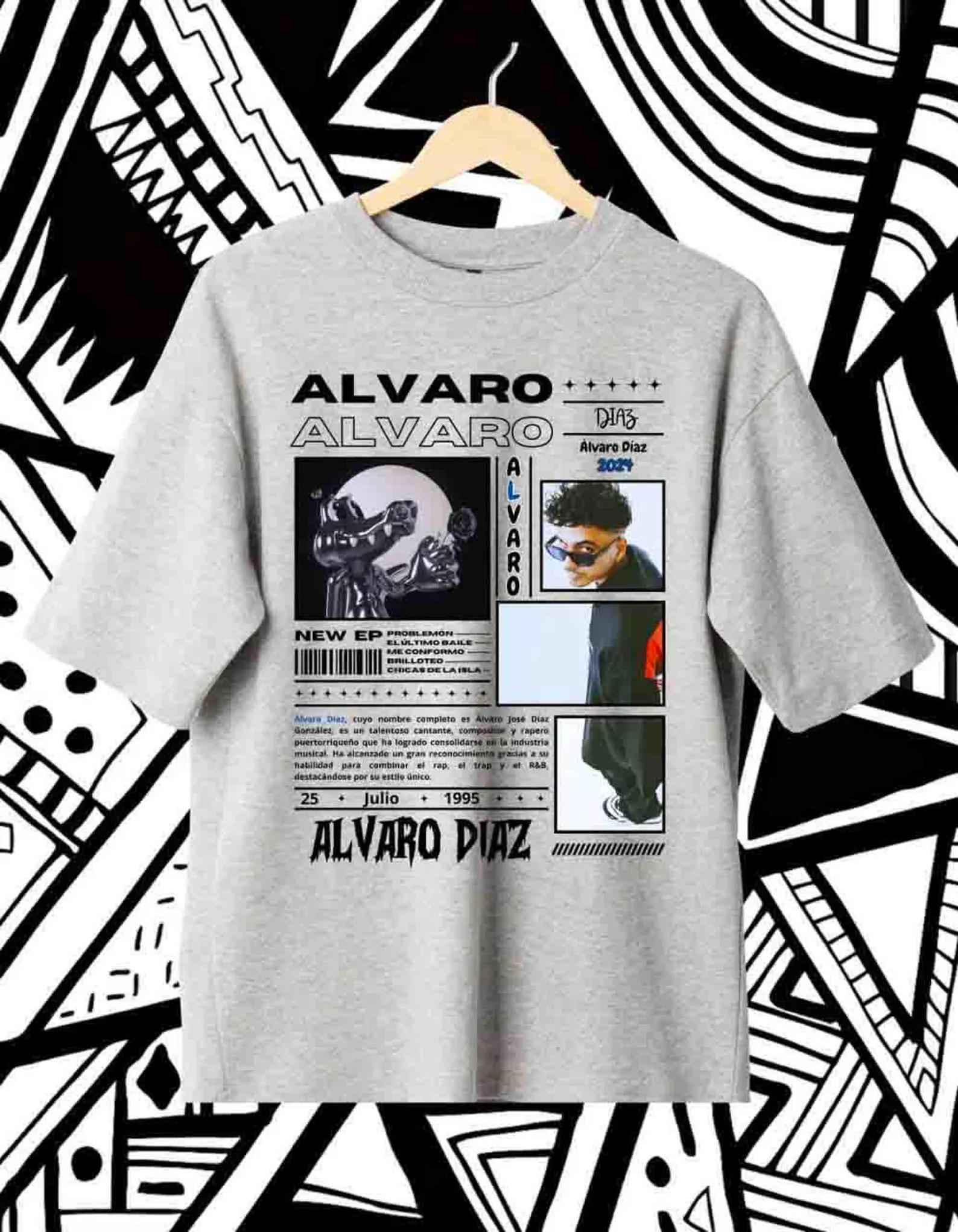 Alvaro Diaz Shirt Hip Hop Artist Tee 90S Rapper Merch Vintage Rap Shirt Streetwear Graphic Tee Music Fan Shirt Trendy Urban Outfit