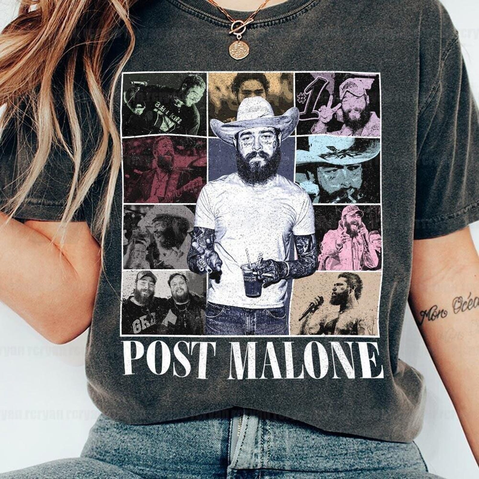 Post Malone Tour Music Shirt, Posty Funny Tour 2025