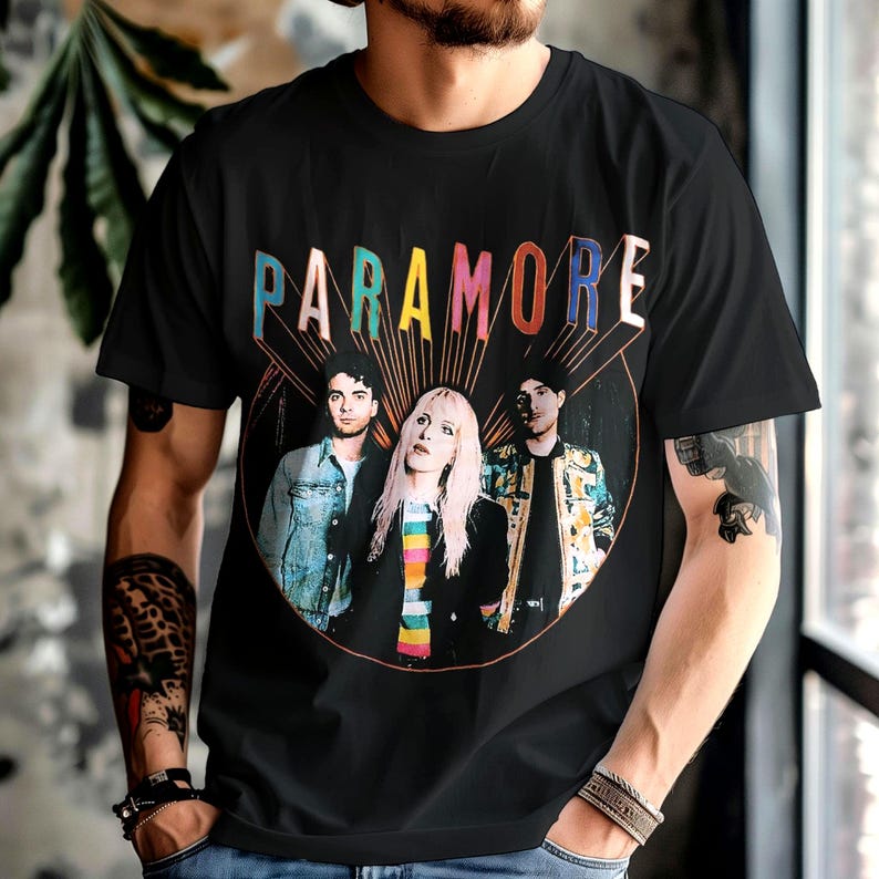 Paramore Shirt, Hayley Williams Graphic Tee, Rock Band T-Shirt