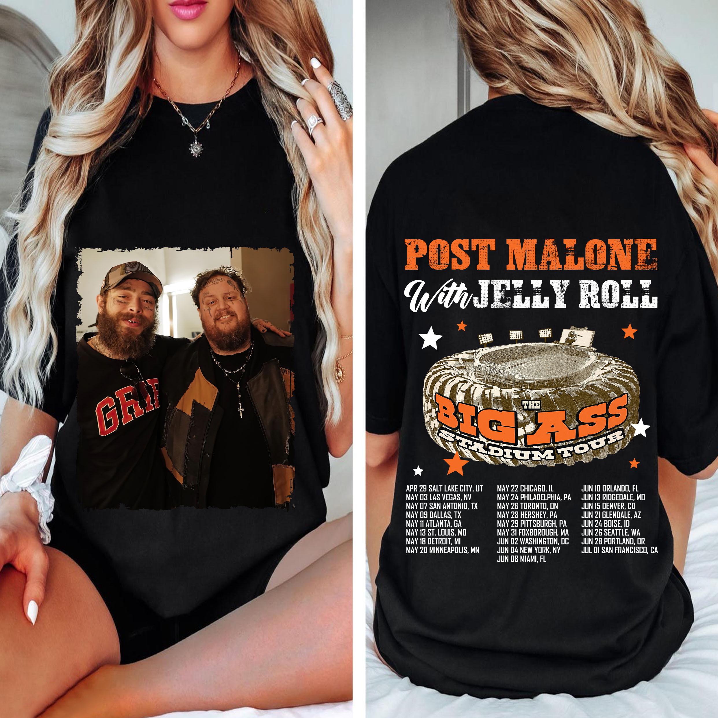 Post Malone Shirt, Post Malone Tour Shirt, Big Ass Stadium Tour