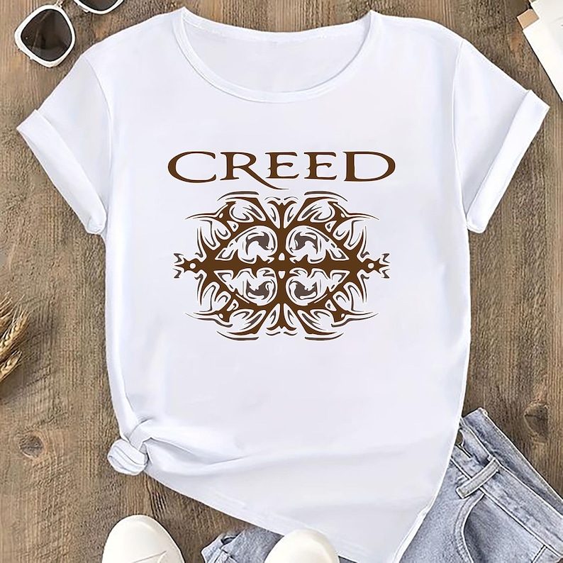 Vintage Creed Band Logo T-Shirt, Creed Band Fan GifShirt, Creed 2025 Tour Unisex Shirt