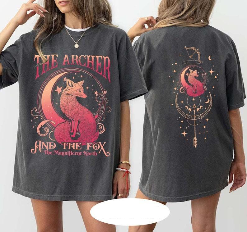 Vintage Ballad Of The Archer And The Fox SweatShirt, Once Upon A Broken Heart SweatShirt, The Archer And The Fox Shirt