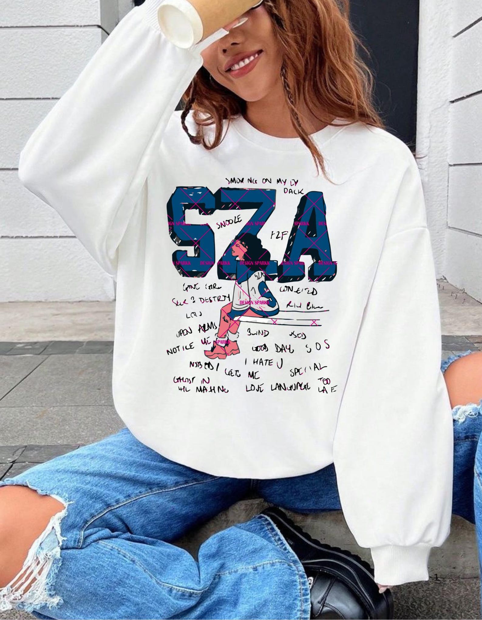 Sza Vintage Sweatshirt, Good Days Sza Hoodie, Sza Sweatshirt