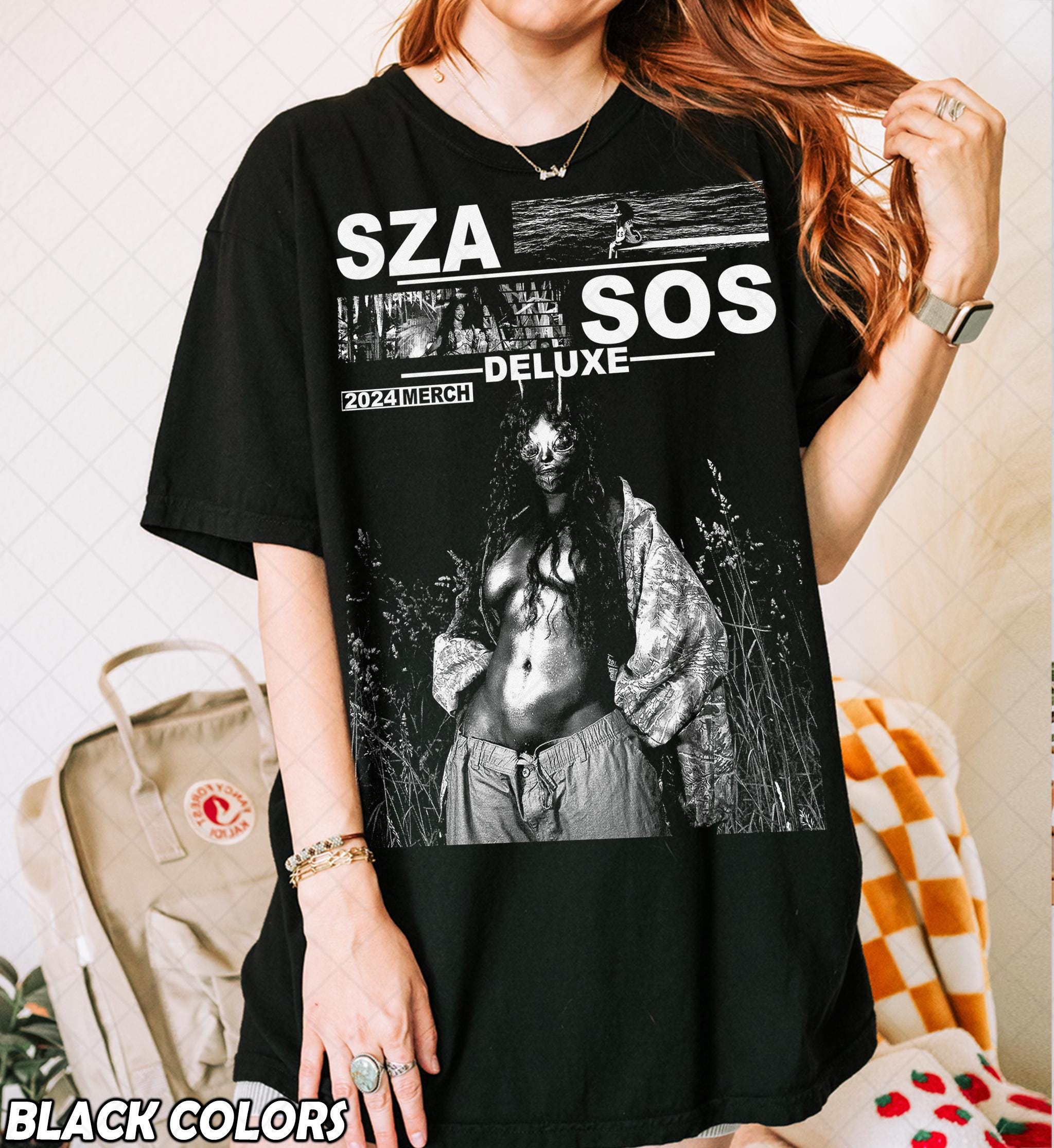 Vintage Sza Sos Deluxe Shirt, Sza Sos Deluxe Shirt, Fan Tee Graphic T-Shirt, Gift For Women And Man Unisex T-Shirt