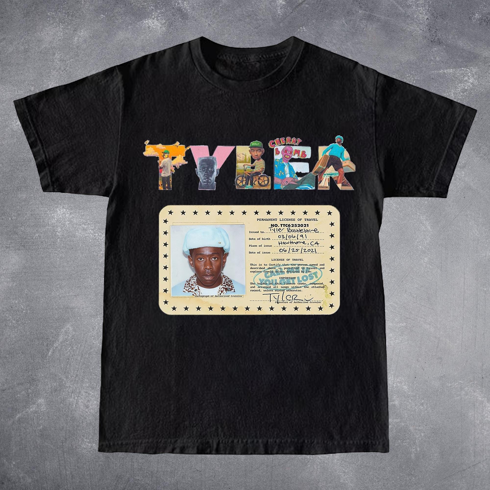 Tyler The Creator Shirt, Hip Hop Tee, Rapper Fans Gift T-Shirt, Tyler The Creator Graphic Tee, Vintage Unisex Tee, Gift For Him Shirt