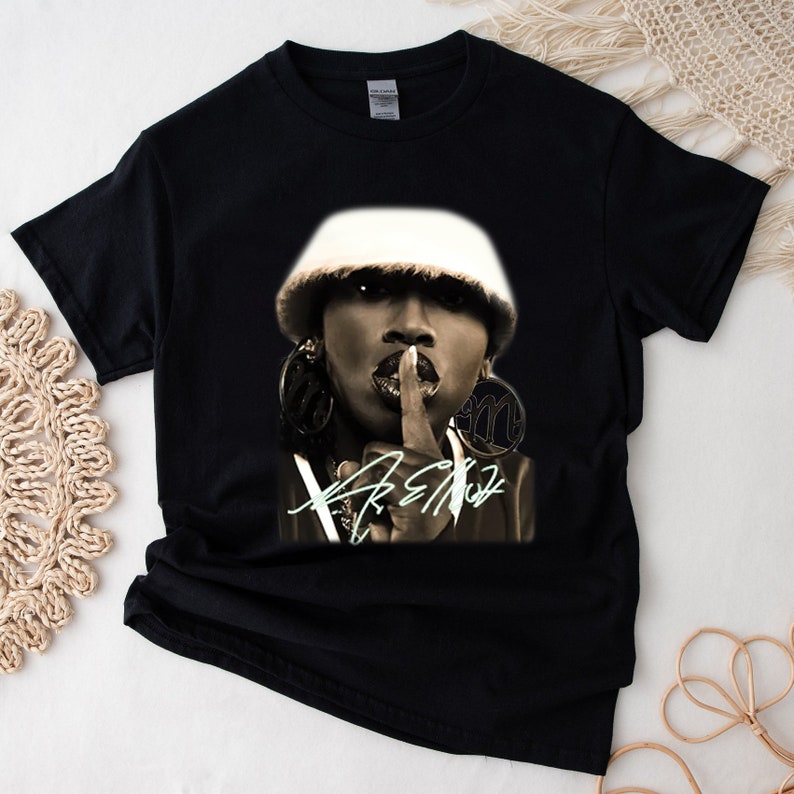 Vintage Missy Elliott Tour Shirt, Missy Elliott Clothing, Missy Elliott TShirt