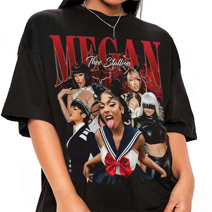 Megan Thee Stallion Shirt Tour, Vintage Megan Thee Stallion 90S Shirt, Rapper Megan Thee Stallion Tour 