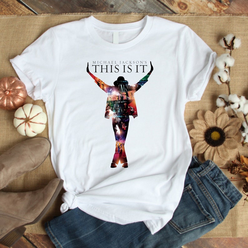 Michael JacksonS This Is It Movie TShirt, Gift For Michael Jackson Fans, This Is It Tour Shirt