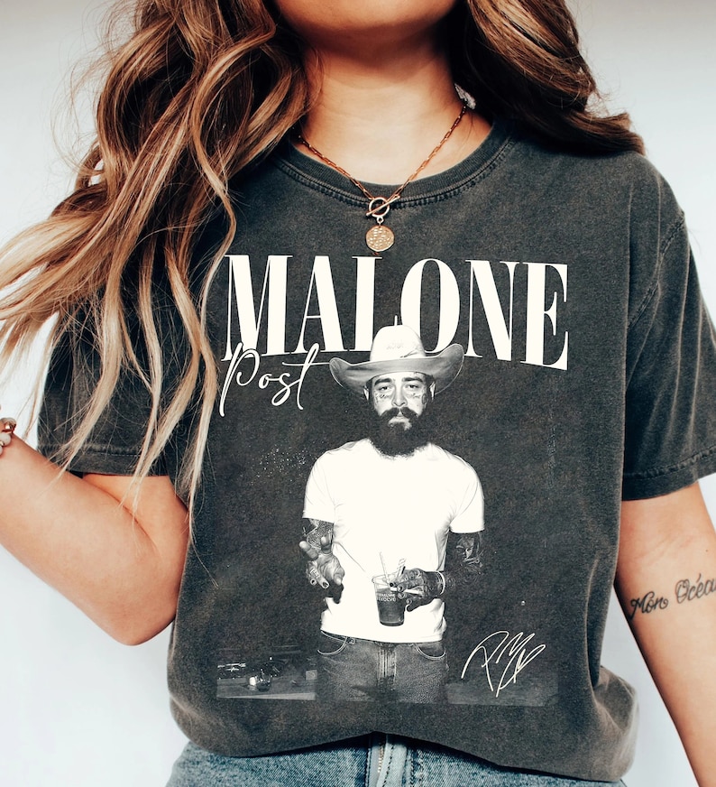 Post Malone Shirt, Post Malone Merch, Post Malone Vintage