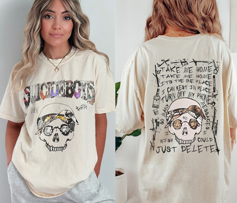 Suicideboys Vintage 90S Shirt, Want To Die Shirt, Suicideboys Hiphop Shirt